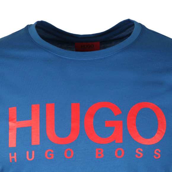 HUGO Mens Blue Dolive T Shirt #2