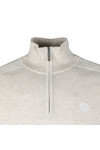Henri Lloyd Mens Grey Miller Regular Half Zip Knit