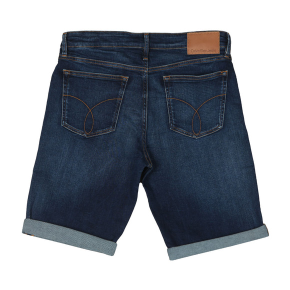 Calvin Klein Jeans Mens Blue Slim Denim Shorts main image