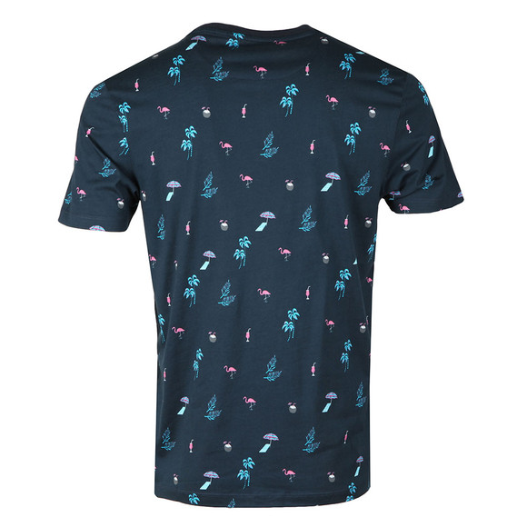 Ted Baker Mens Blue Winndy All Over Print T-Shirt main image