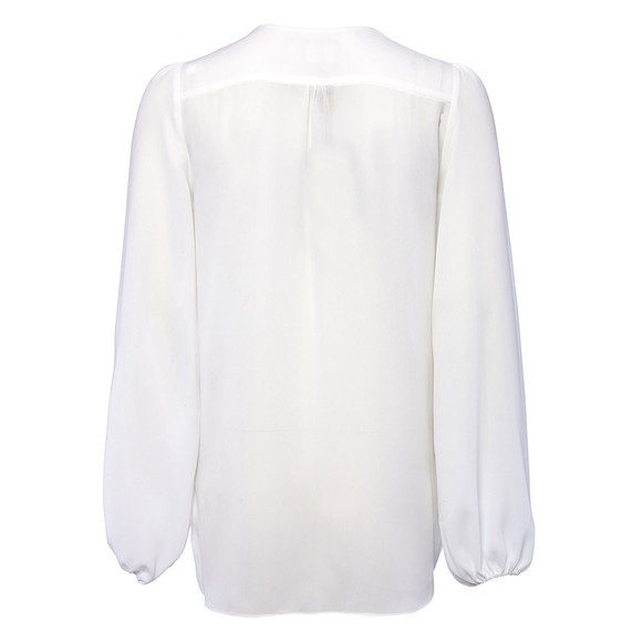 Holland Cooper Womens Off-White Zip Shirt #4