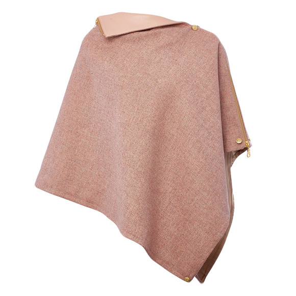 Holland Cooper Tweed Leather Collar Wrap Oxygen Clothing