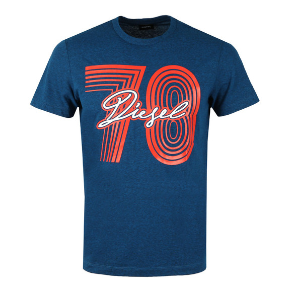 Diesel Mens Blue Diego SQ T Shirt main image