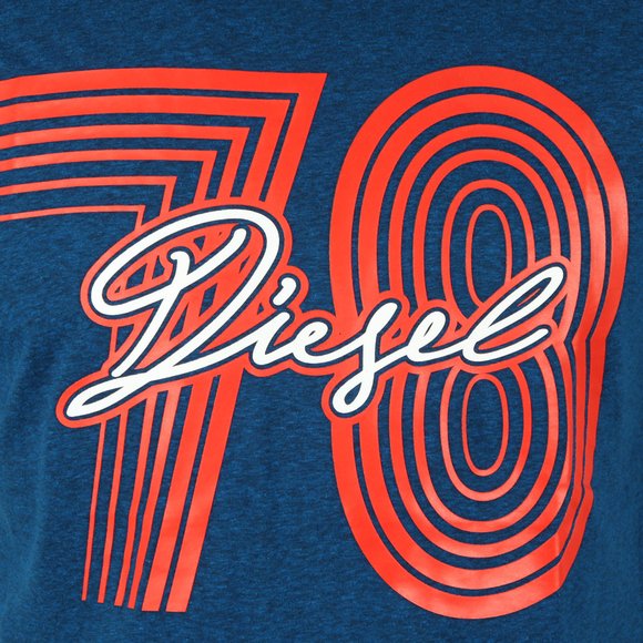 Diesel Mens Blue Diego SQ T Shirt main image