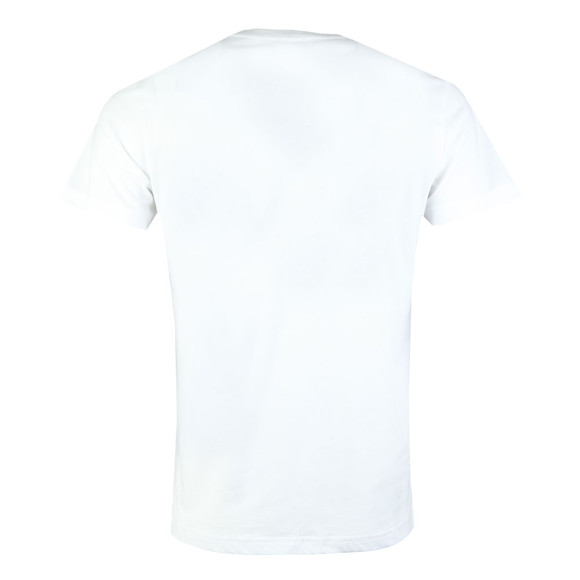Diesel Mens White Diego Sl T Shirt #3