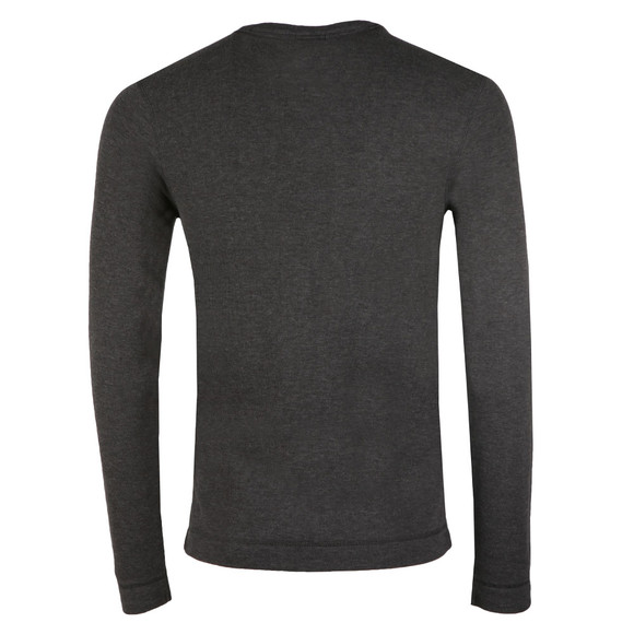 BOSS Mens Black Casual Tempest Long Sleeve T-Shirt #3