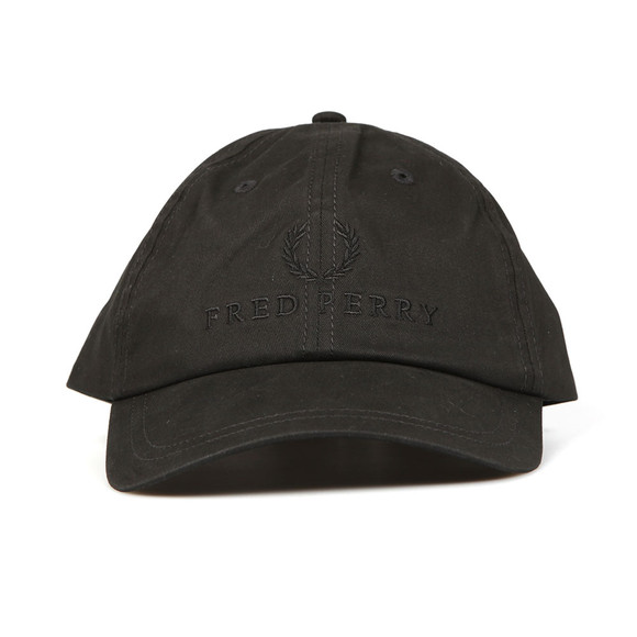 Fred Perry Mens Black Tonal Tennis Cap #1