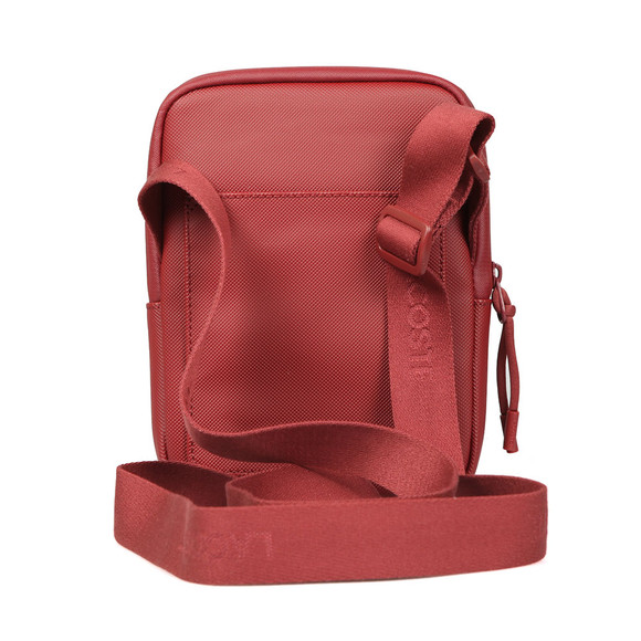 Lacoste Mens Red S Flat Crossover Bag #2