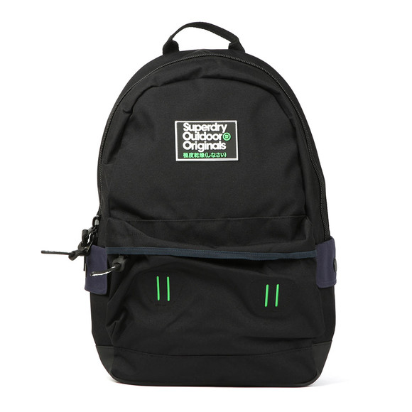 Superdry Mens Black Binder Montana Rucksack main image