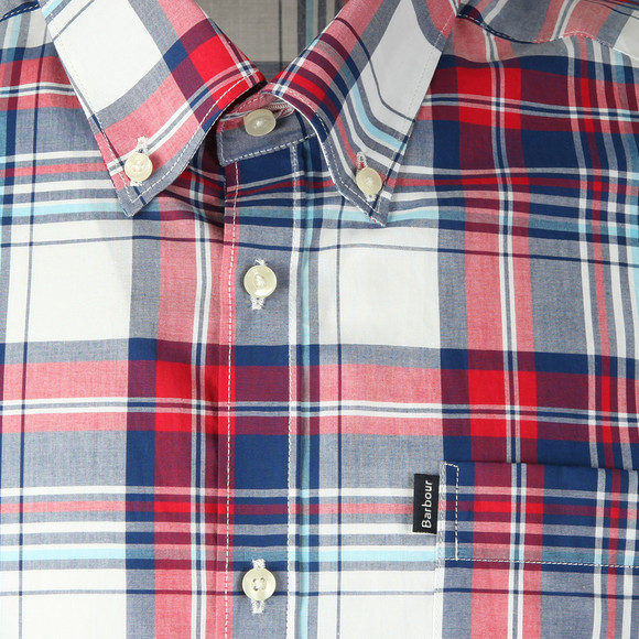 Barbour Lifestyle Mens Red S/S Gerald Shirt #2