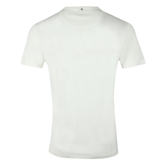 Pretty Green Mens White 3D Print Logo T-Shirt main image