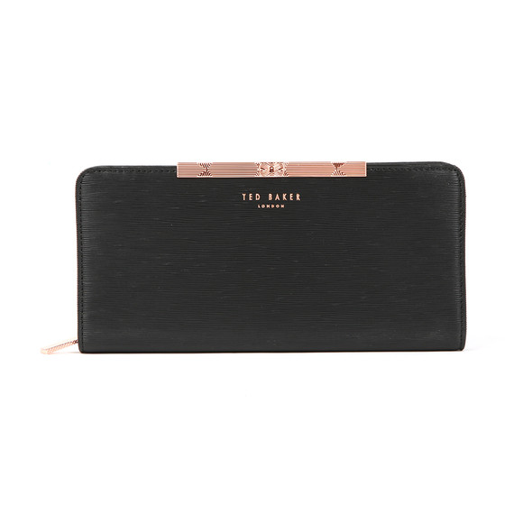 Ted Baker Womens Black Yasmine Mini Bark Zip Matinee #1