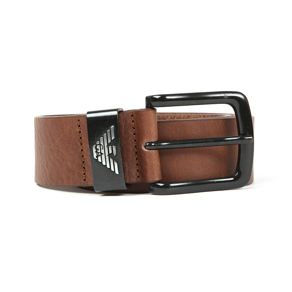 Emporio Armani Logo Keeper Belt | Oxygen Clothing