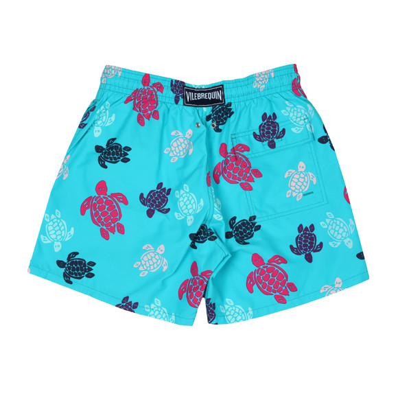Vilebrequin Mens Blue Multicolour Turtle Swim Short #2