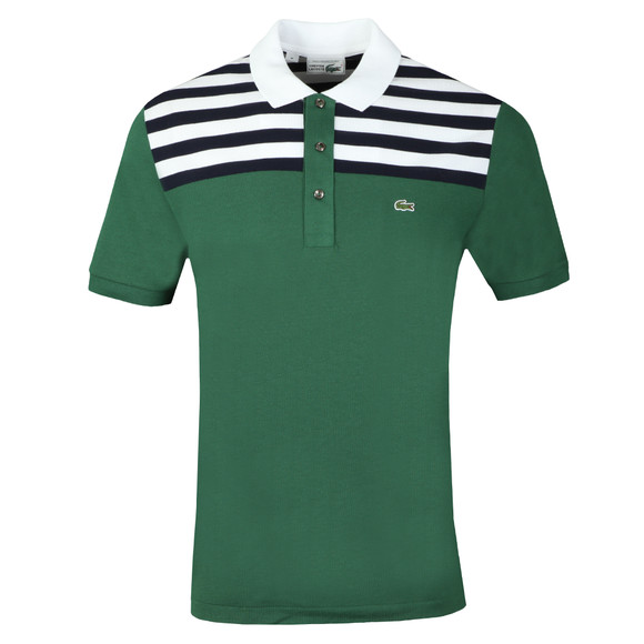 Lacoste Mens Green PH7327 Anniversary Polo #1
