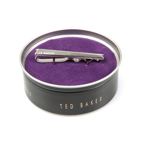 Ted Baker Mens Silver Corner Crystal Tie Bar main image