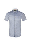Ted Baker Mens Blue Wallo S/S Oxford Shirt