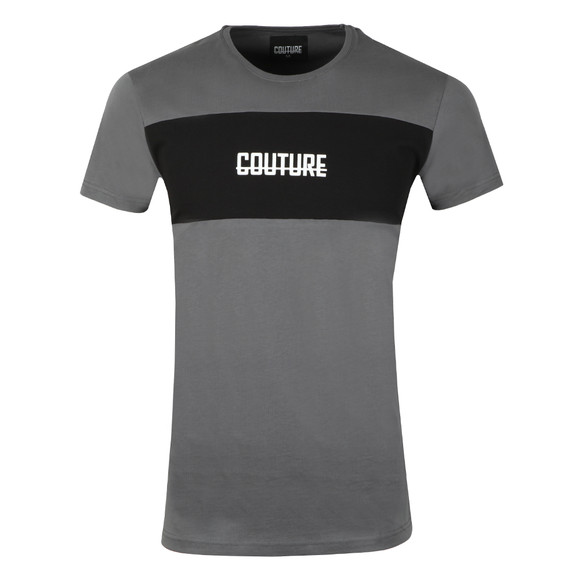 Fresh Couture Mens Grey Block T Shirt main image
