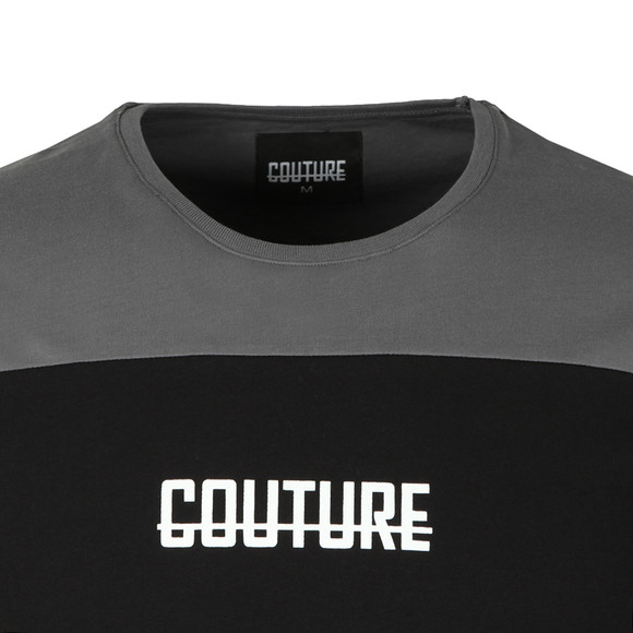 Fresh Couture Mens Grey Block T Shirt main image
