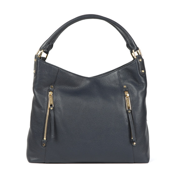 Michael Kors Womens Blue Evie Large Shoulder Tote Bag #1