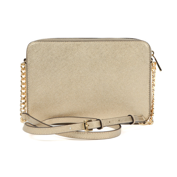 Michael Kors Womens Gold Large EW Crossbody Bag main image