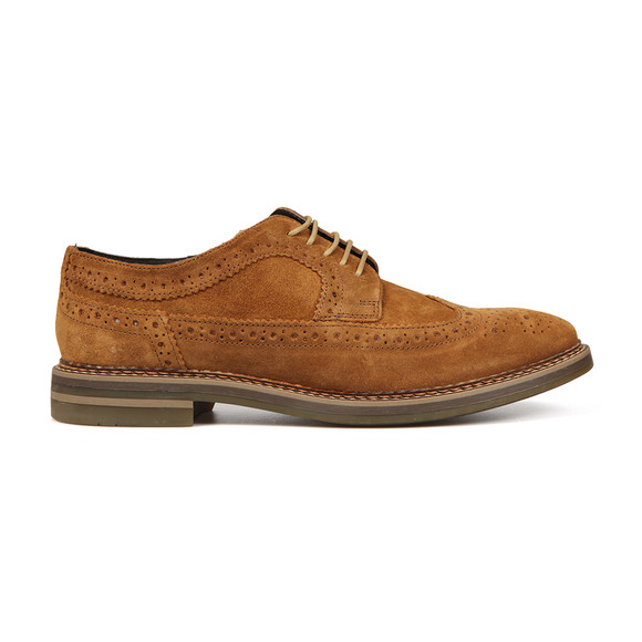 Base London Mens Brown Turner Suede Brouge main image