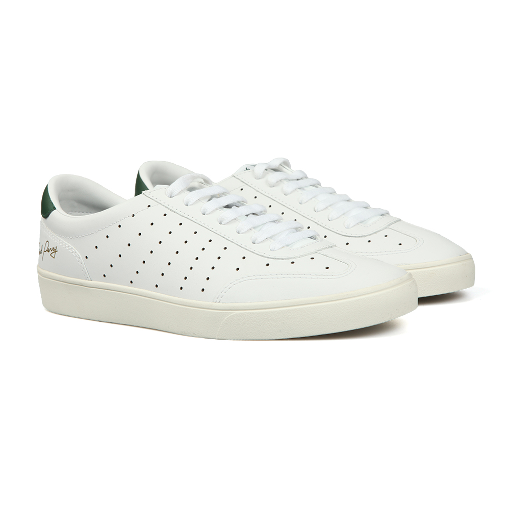 Mens White Fred Perry Trainers Fred Perry Court Low Trainers Men