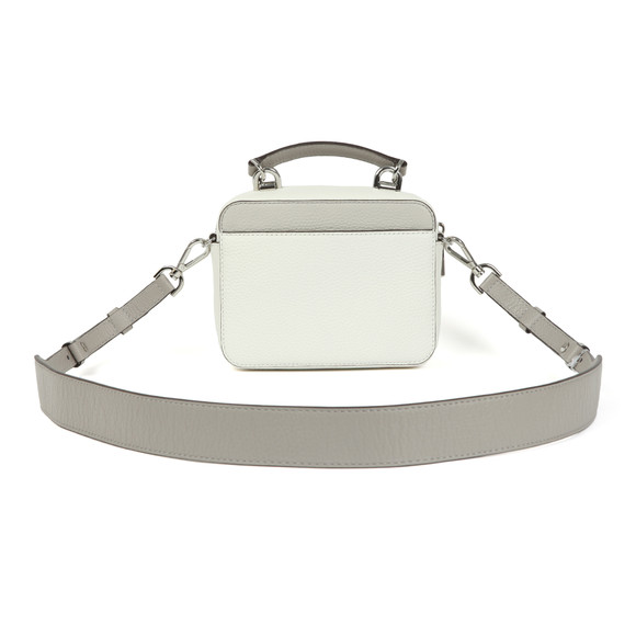 Michael Kors Womens White Mini GTR Strap Crossbody Bag main image