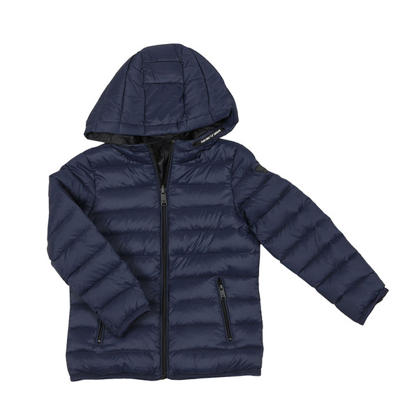 Emporio Armani Boys Blue Hooded Down Jacket main image