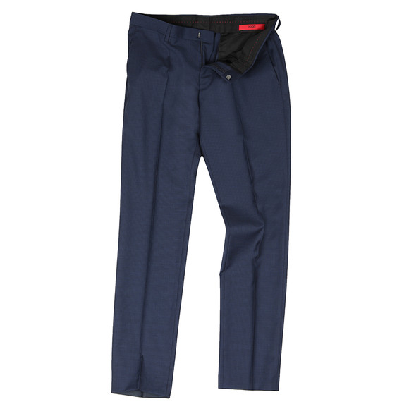 HUGO Mens Blue Getlin 182 Slim Trouser main image