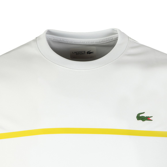 Lacoste Sport Mens White S/S TH8141 T-Shirt #2