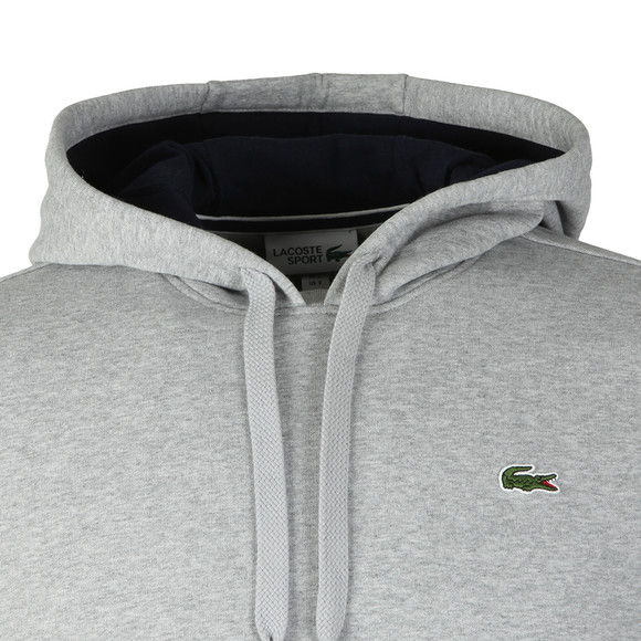 Lacoste Sport Mens Grey SH2128 Hooded Sweatshirt main image