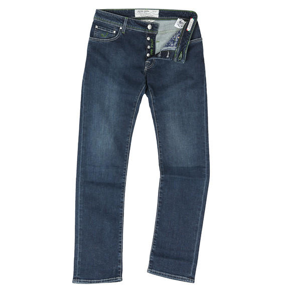 Jacob Cohen Mens Blue PW622 Tailored Slim Jean main image