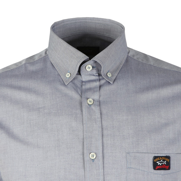 Paul & Shark Mens Grey Pocket Logo Shirt main image