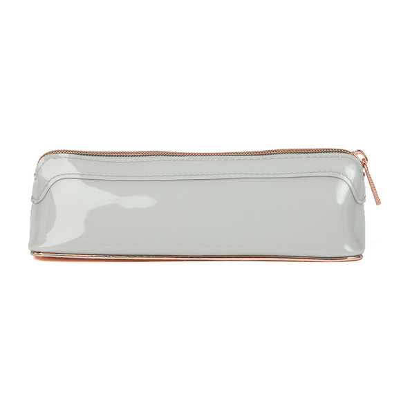 Ted Baker Womens Grey Everlee Bow Pencil Case main image