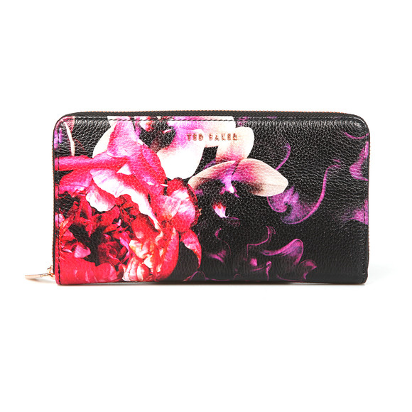 Ted Baker Womens Black Viola Splendour Zip Matinee Purse main image