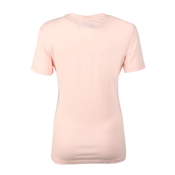 Calvin Klein Jeans Womens Red Monogram Logo Regular T Shirt main image