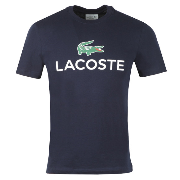 Lacoste Mens Blue S/S TH0603 T-Shirt main image