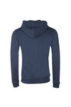 Pretty Green Mens Blue Hooded Sweatshirt