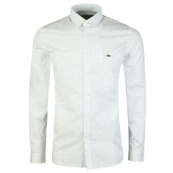 Lacoste Mens White L/S CH0488 Shirt #1