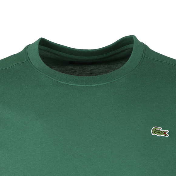 Lacoste Sport Mens Green TH7618 Plain T-Shirt #2