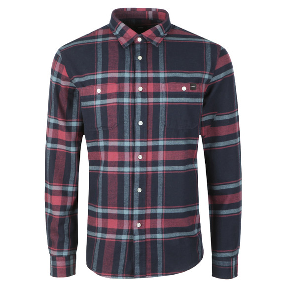 Edwin Mens Red Labour Flanel Shirt main image