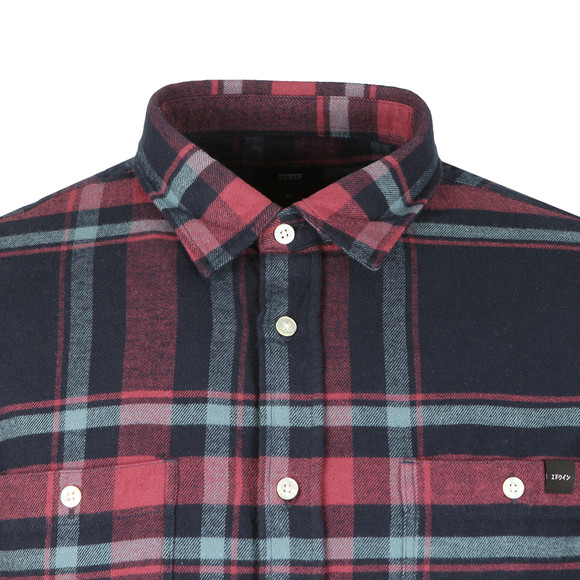 Edwin Mens Red Labour Flanel Shirt main image