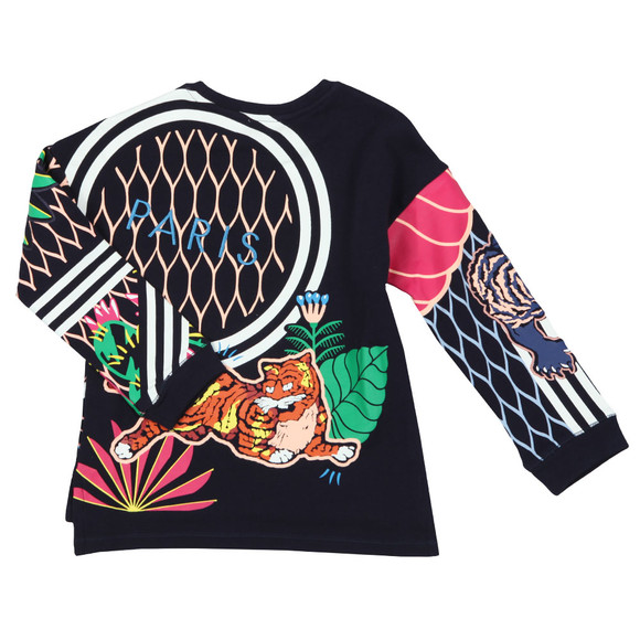 Kenzo Kids Girls Blue Fantastic Esther Sweatshirt main image