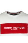 Tommy Hilfiger Mens White Box Logo Tee