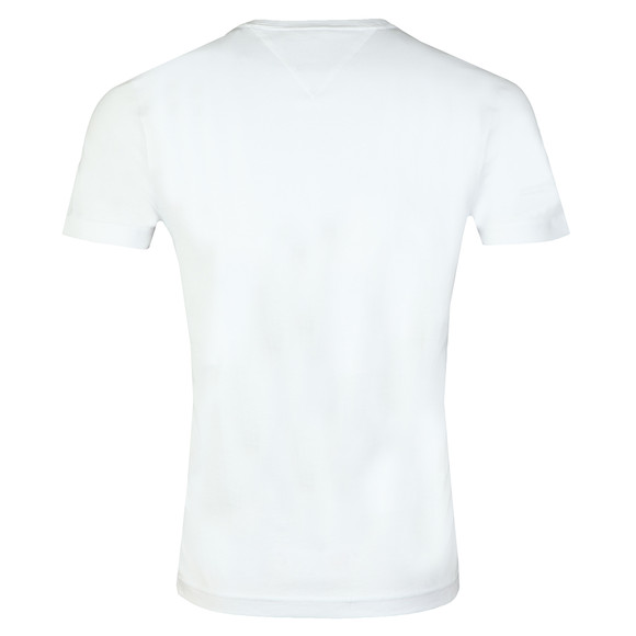 Tommy Hilfiger Mens White Box Logo Tee main image