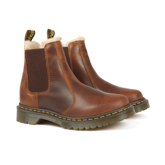 Dr. Martens Womens Off-White Leonore Boot #2