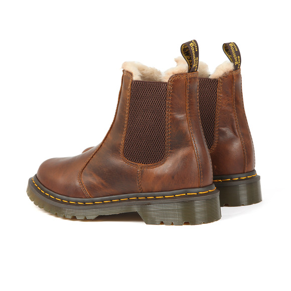 Dr. Martens Womens Off-White Leonore Boot #3