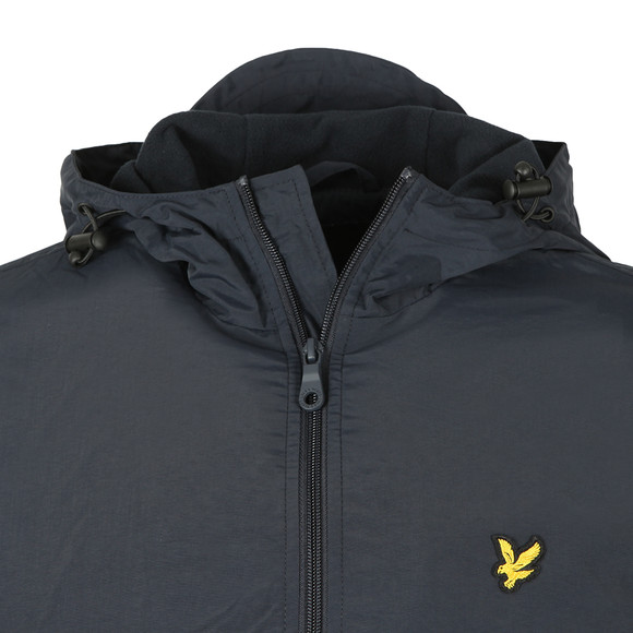 Lyle & Scott Mens Blue Microfleece Lined Zip Through Jacket main image