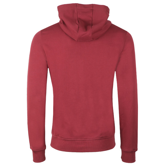 Lyle & Scott Mens Red Zip Through Hoodie main image